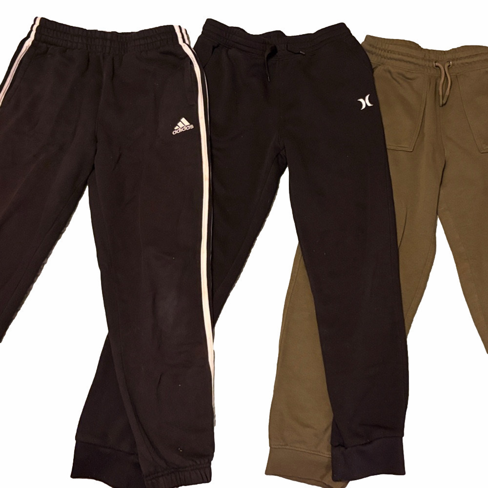 Adidas, Hurley, Old Navy Kids Sweatpants Bundle | EUC | Sz M-XL - Picture 1 of 12